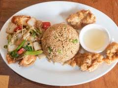 Chicharrón de Pollo / Enrollado con Verduras