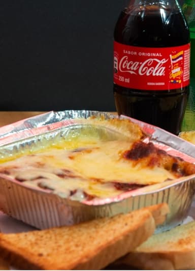 Combo Lasagna Mixta Personal + Bebida 250ml