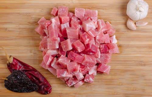 Pierna de Puerco Cortadillo 1 Kg