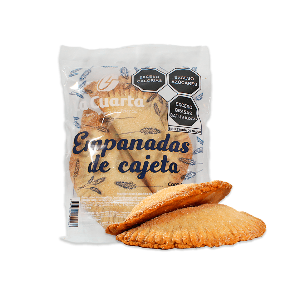BOLSA DE EMPANADAS LA CUARTA 4 pza