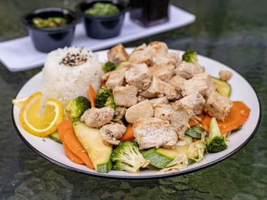 Tepanyaki con Pollo