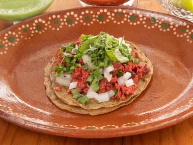 Taco de longaniza