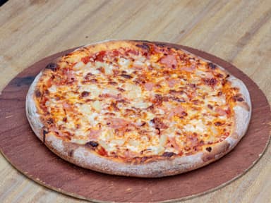 Pizza Hawaiana Familiar