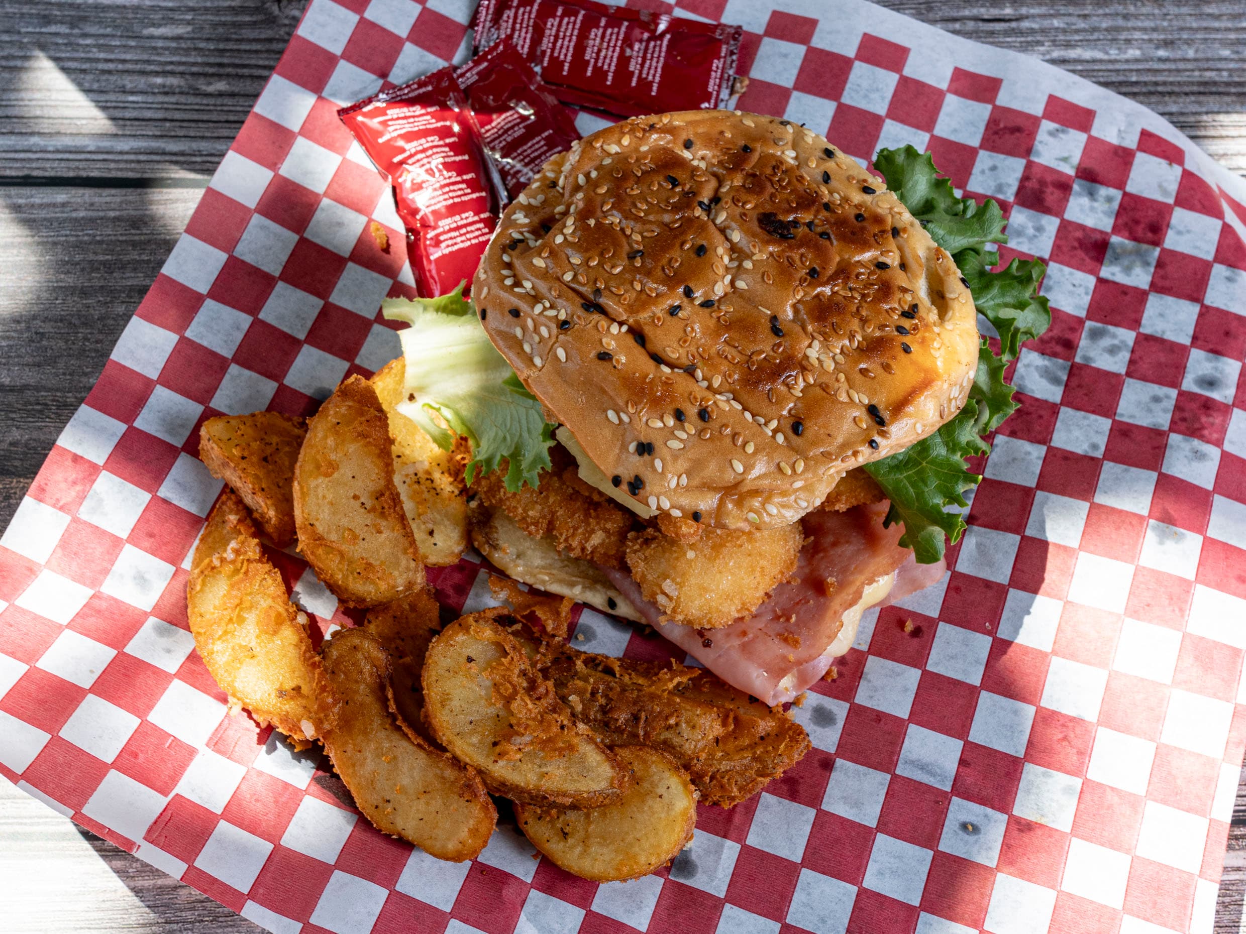 Hamburguesa  de Camarón Especial