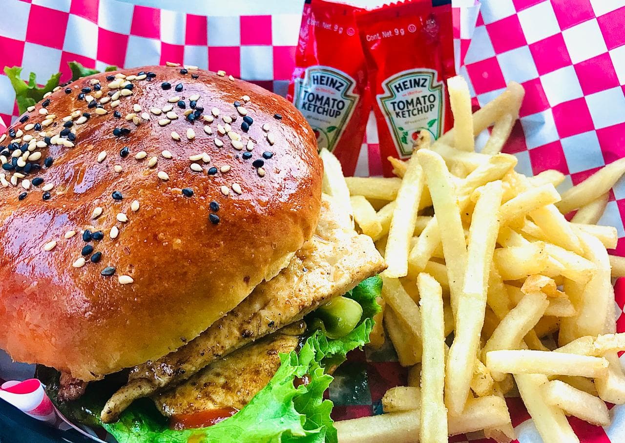 Hamburguesa de Pechuga de Pollo