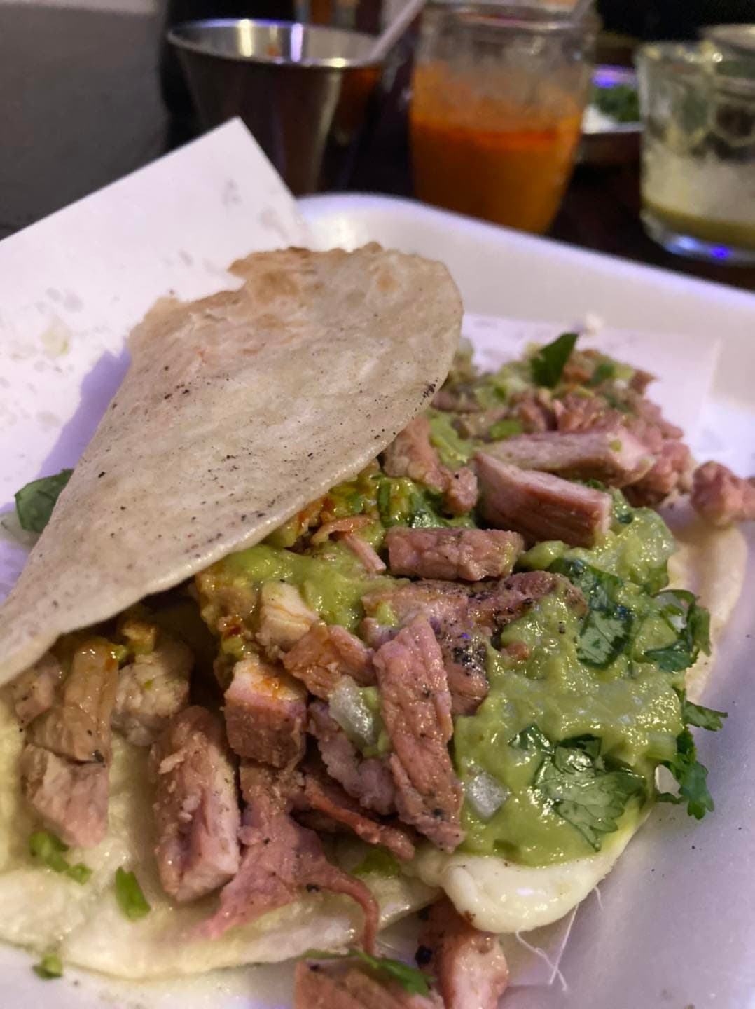 Taco de Harina Grande