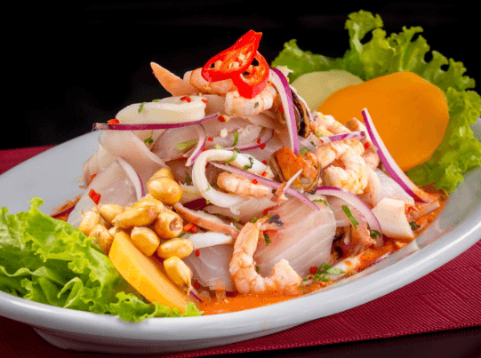 Ceviche Mixto Peruano