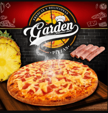 2 PIZZAS HAWAIANA TRADICIONAL