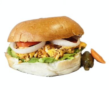 Torta Huevo con Chorizo