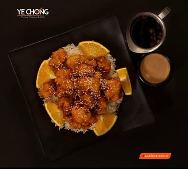 Pollo a La Naranja