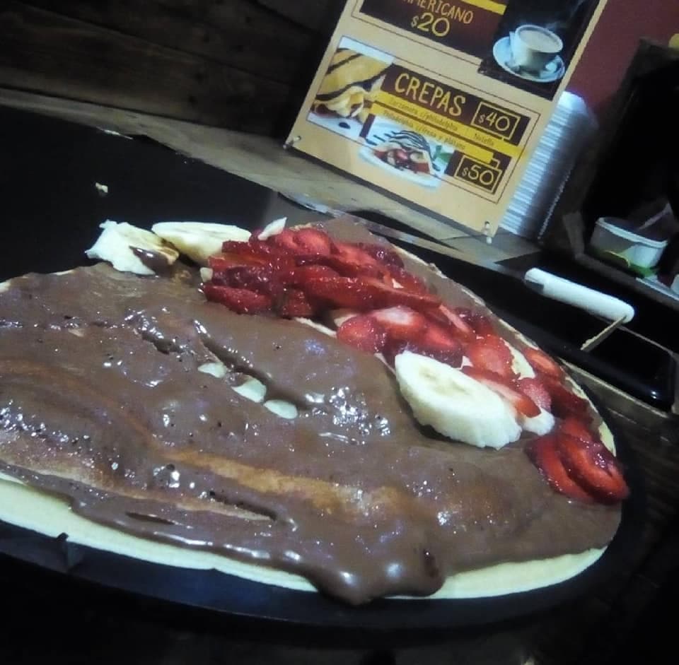 Nutella con Fresas y Plátano