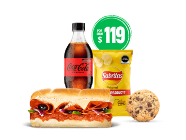 Elige por $119: Pizza Sub Super Combo