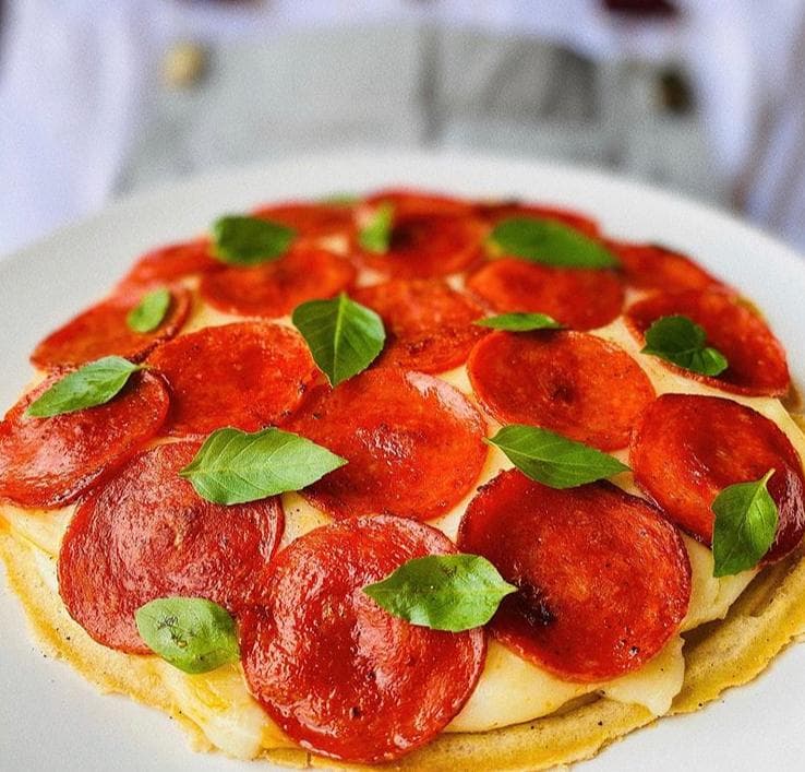 Waffle de Pepperoni