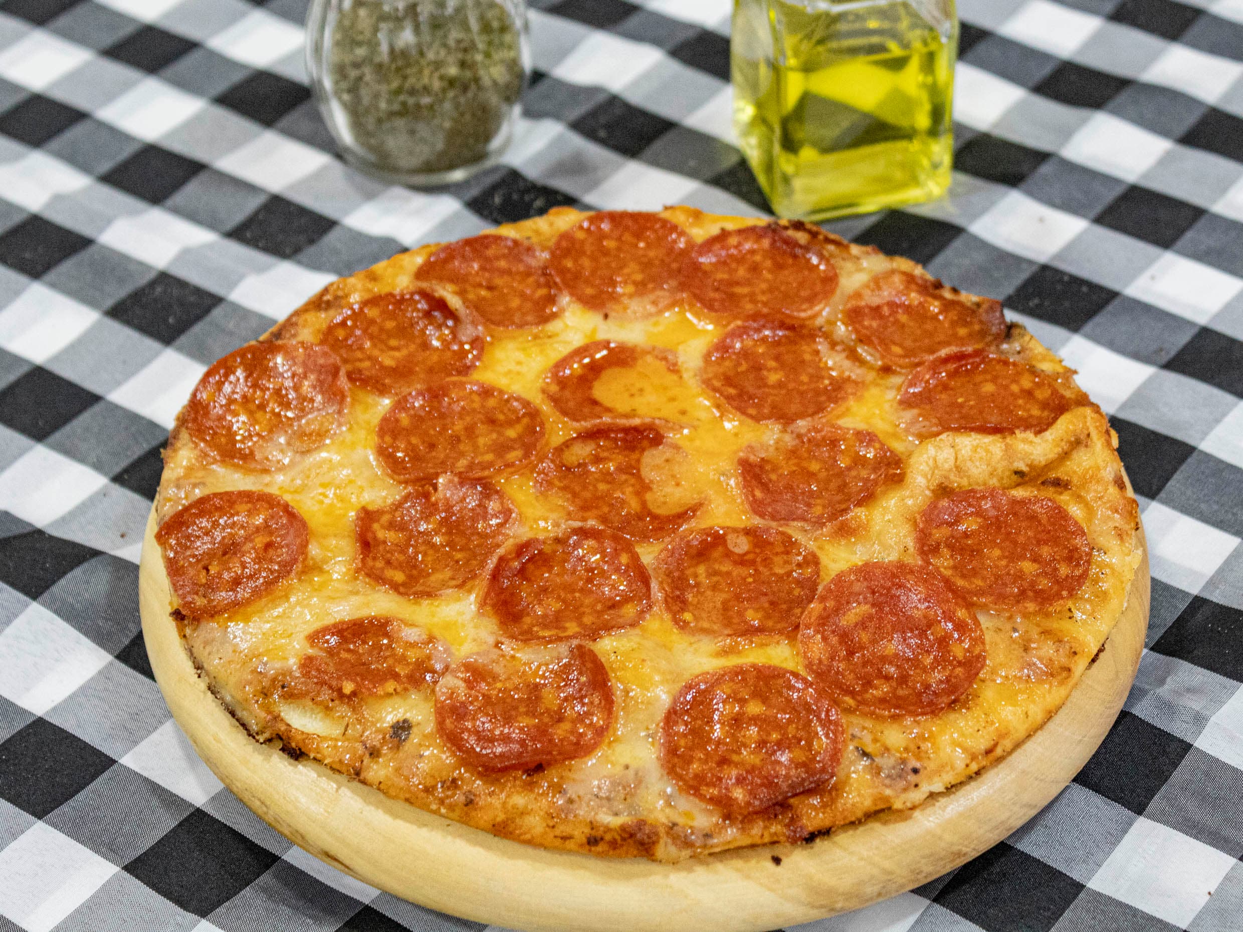 pizza personal peperoni 24 cms gas 250ml