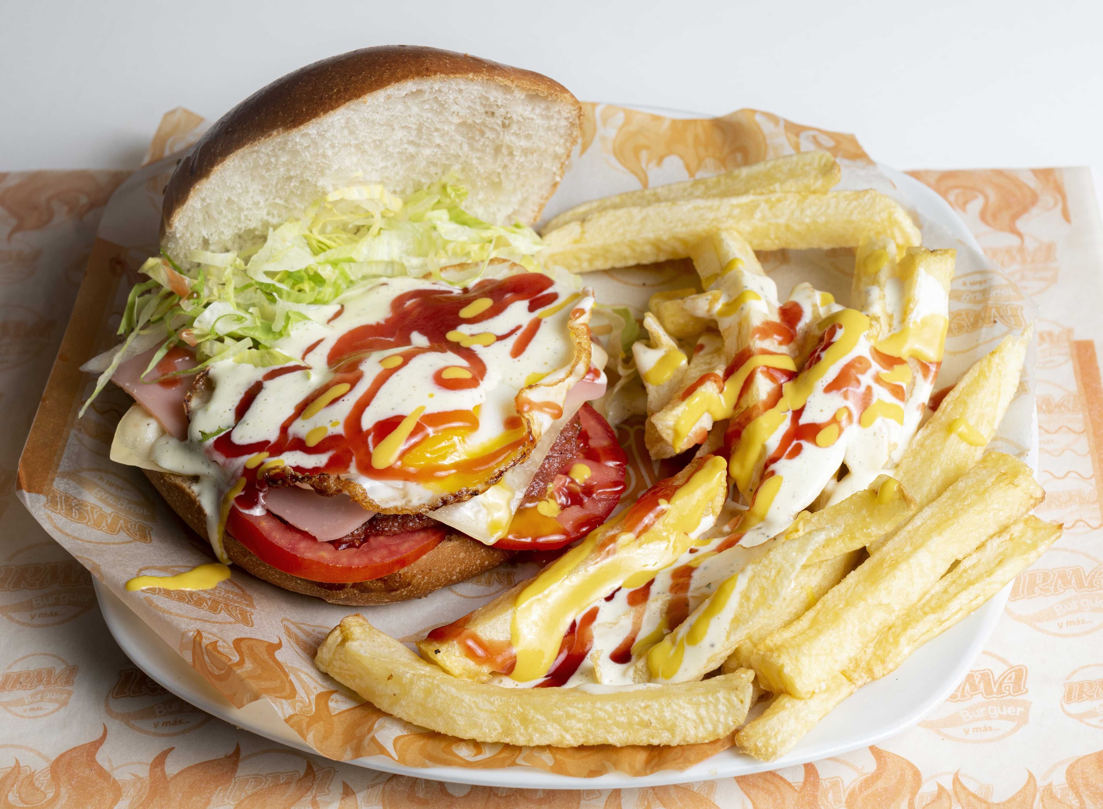 Hamburguesa de Carne Royal + Gaseosa