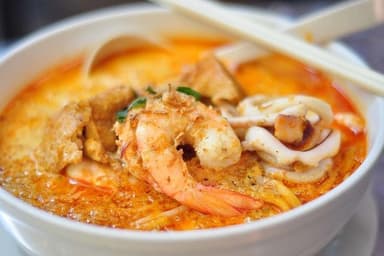 Seafood Laksa Soup