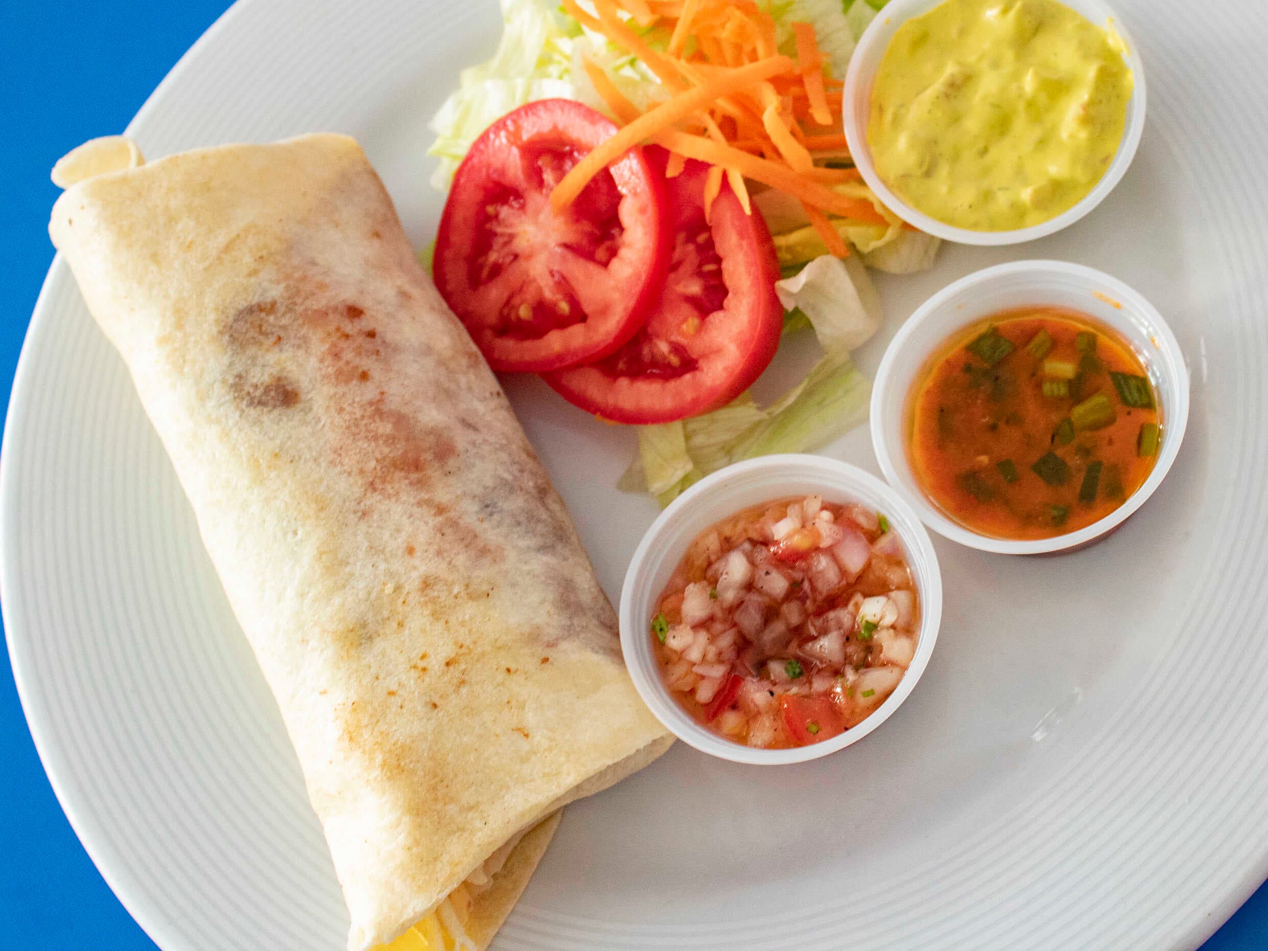 Taco Mixto de Pollo y Chorizo