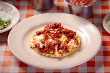 Taco de Longaniza con Queso