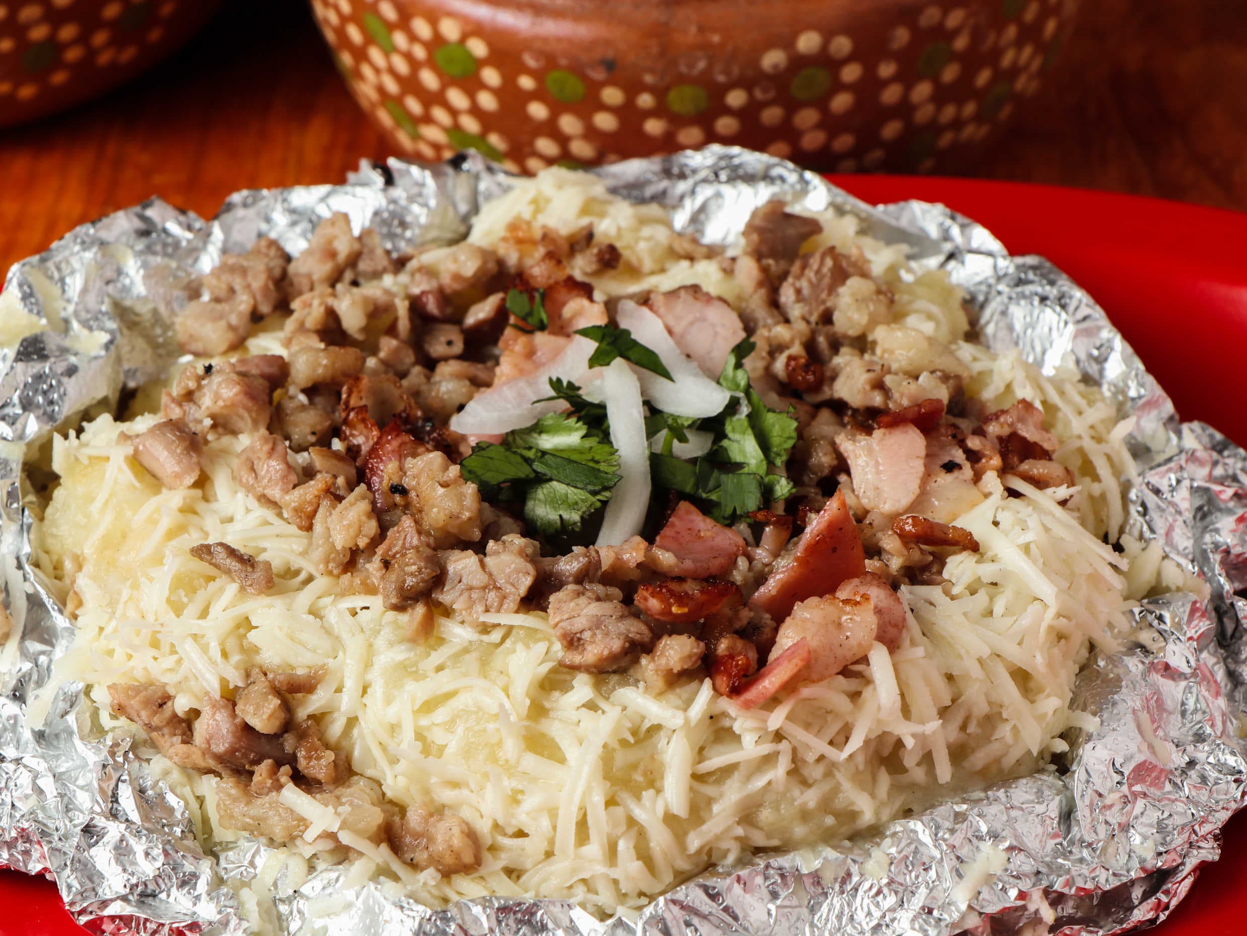 Papa Asada Sencilla