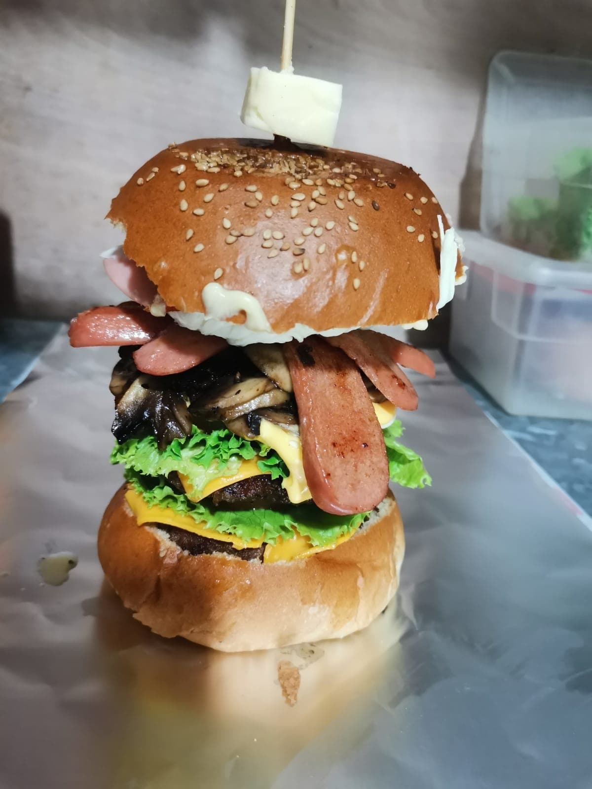 Hamburguesa Mega Monster