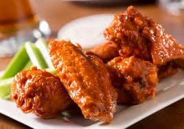 Alitas de Pollo Mango Habanero 6 pzas