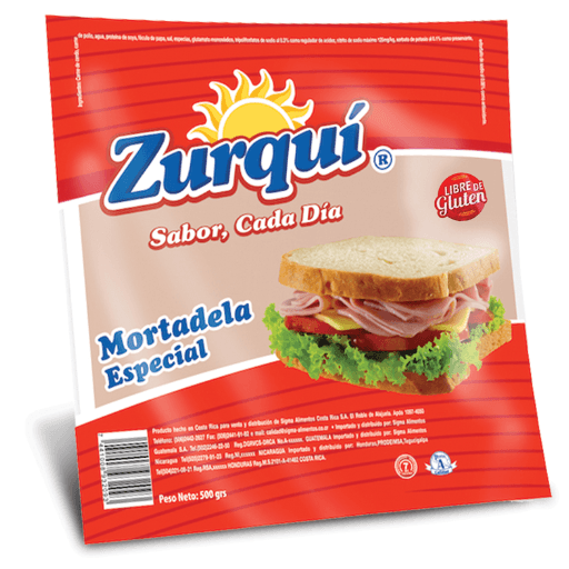 ZURQUI MORTADELA ESPECIAL 250 GR