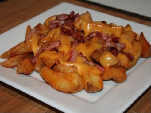 Papas Rusticas Bacon & Cheddar.