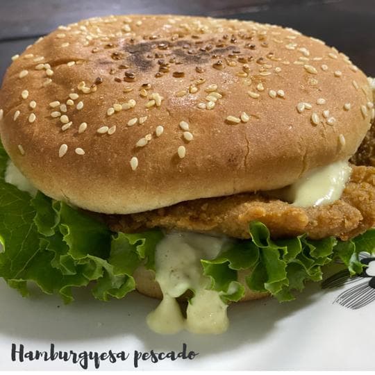 Hamburguesa de Pescado