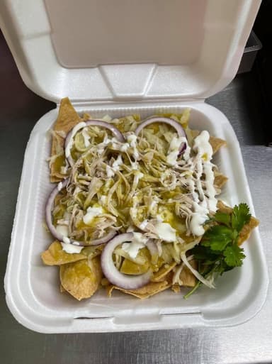 Chilaquiles de Pollo