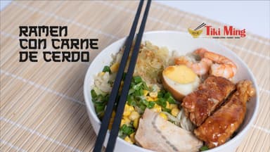 Ramen Carne de Cerdo猪肉面