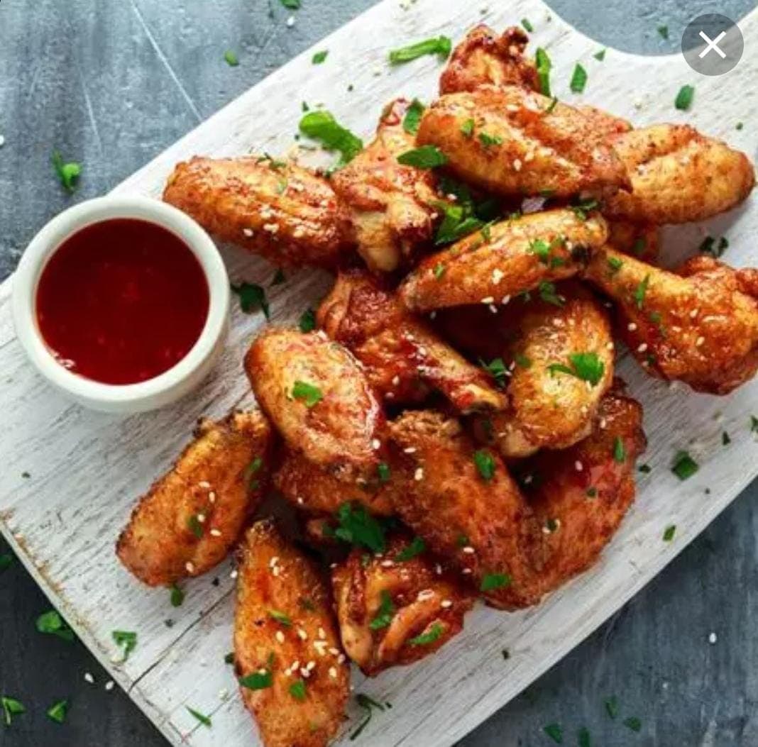 ALITAS POLLO APANADAS BBQ X 24 UND