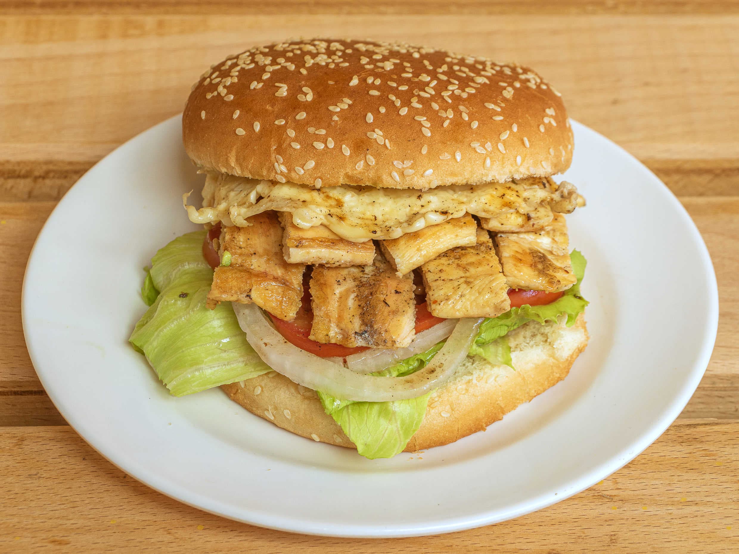 Hamburguesa De Pollo