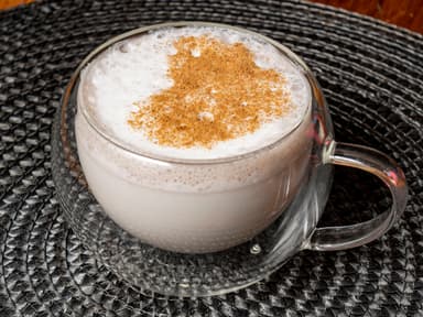 Taro Latte Caliente