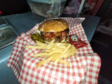 Hamburguesa BBQ de Arrachera