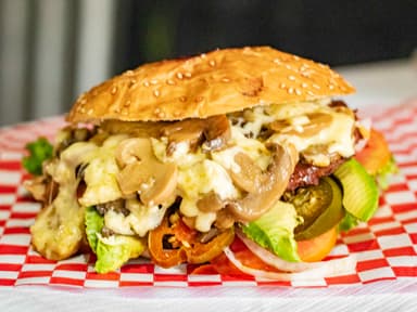 Hamburguesa de Champiñón