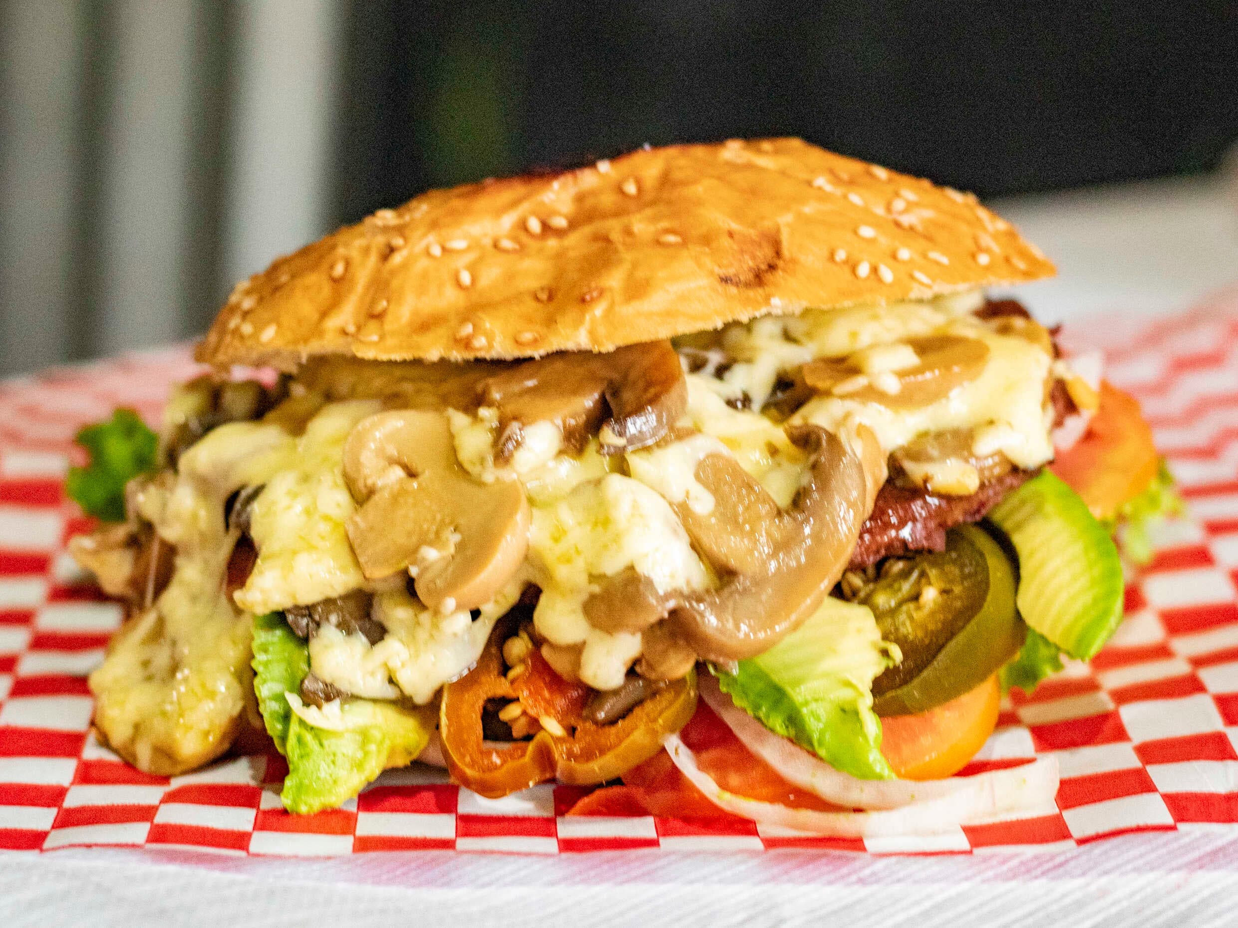 Hamburguesa de Champiñón
