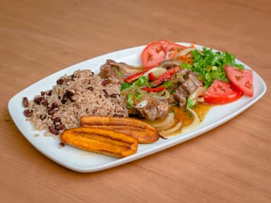 Rice and Beans con Carne en Salsa