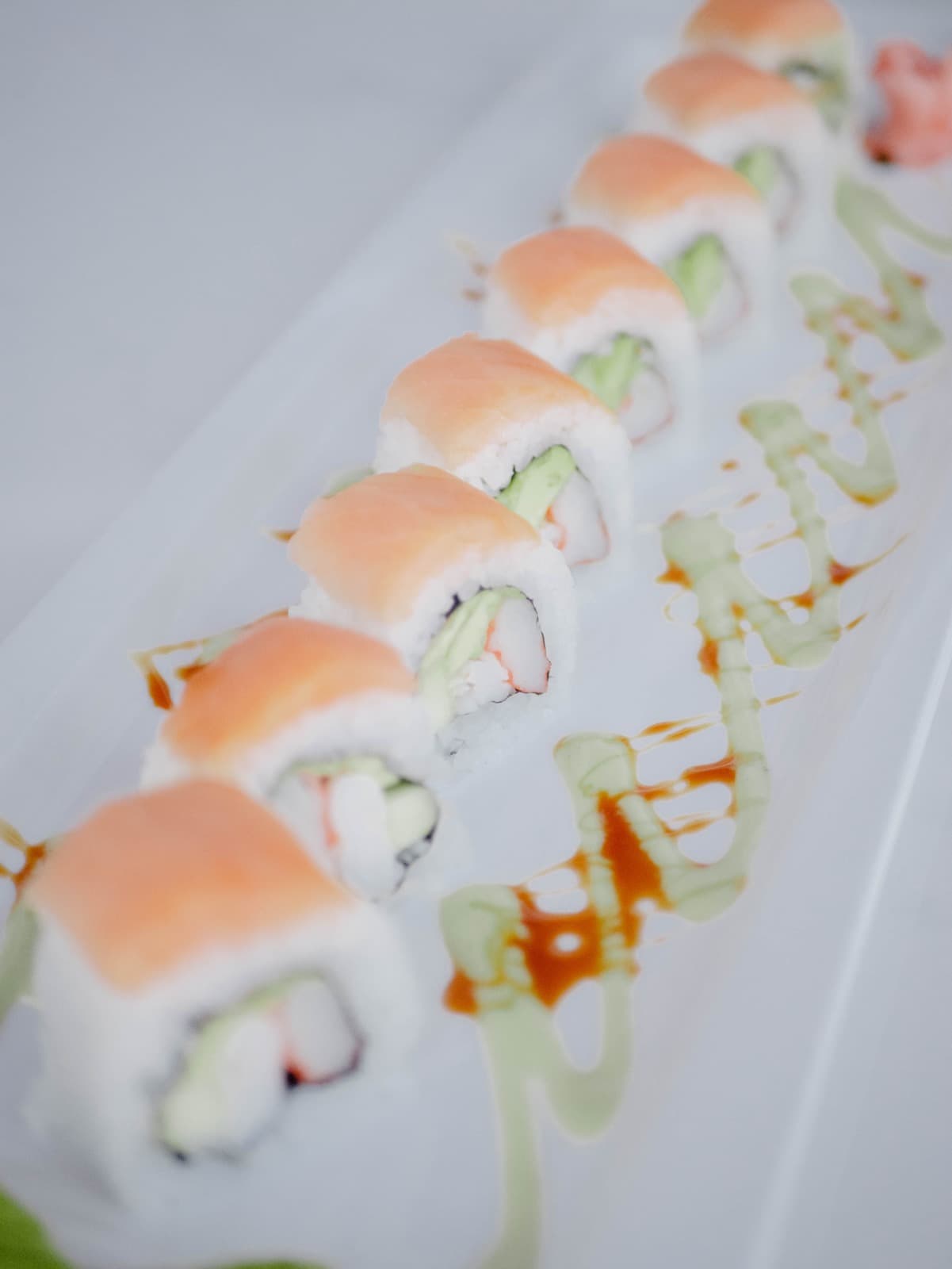 Sake Crown Roll