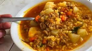 Carne Picada con Arroz Mediana