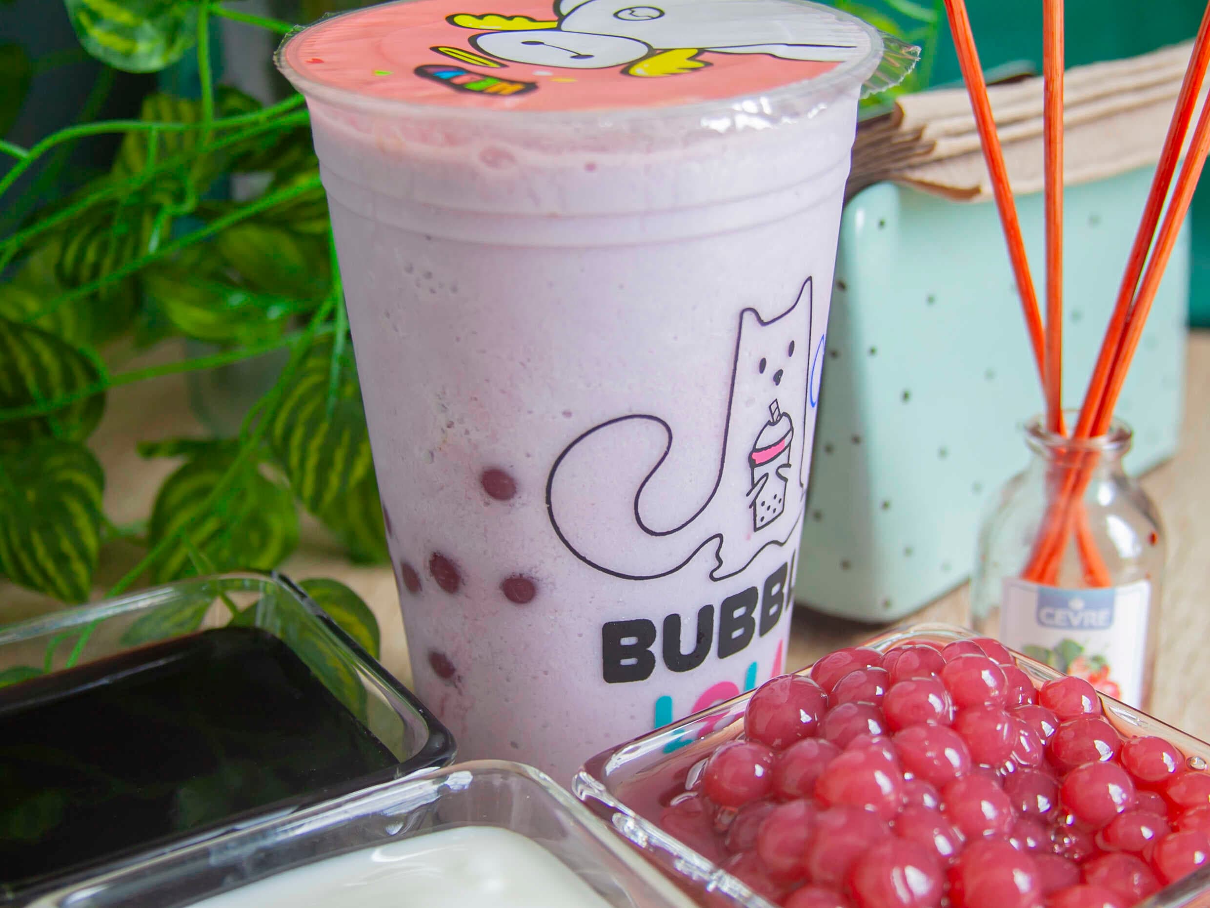 Bubble Premium de Yogurt de Blueberry