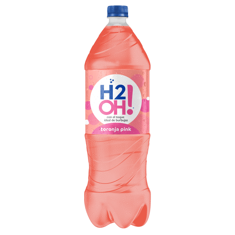 Gaseosa H2Oh Toronja Rosada Botella 1.5 L