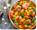 Pollo a la Jardinera