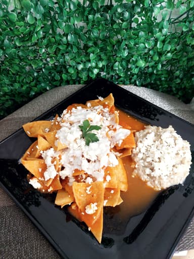 Orden de Chilaquiles Naturales