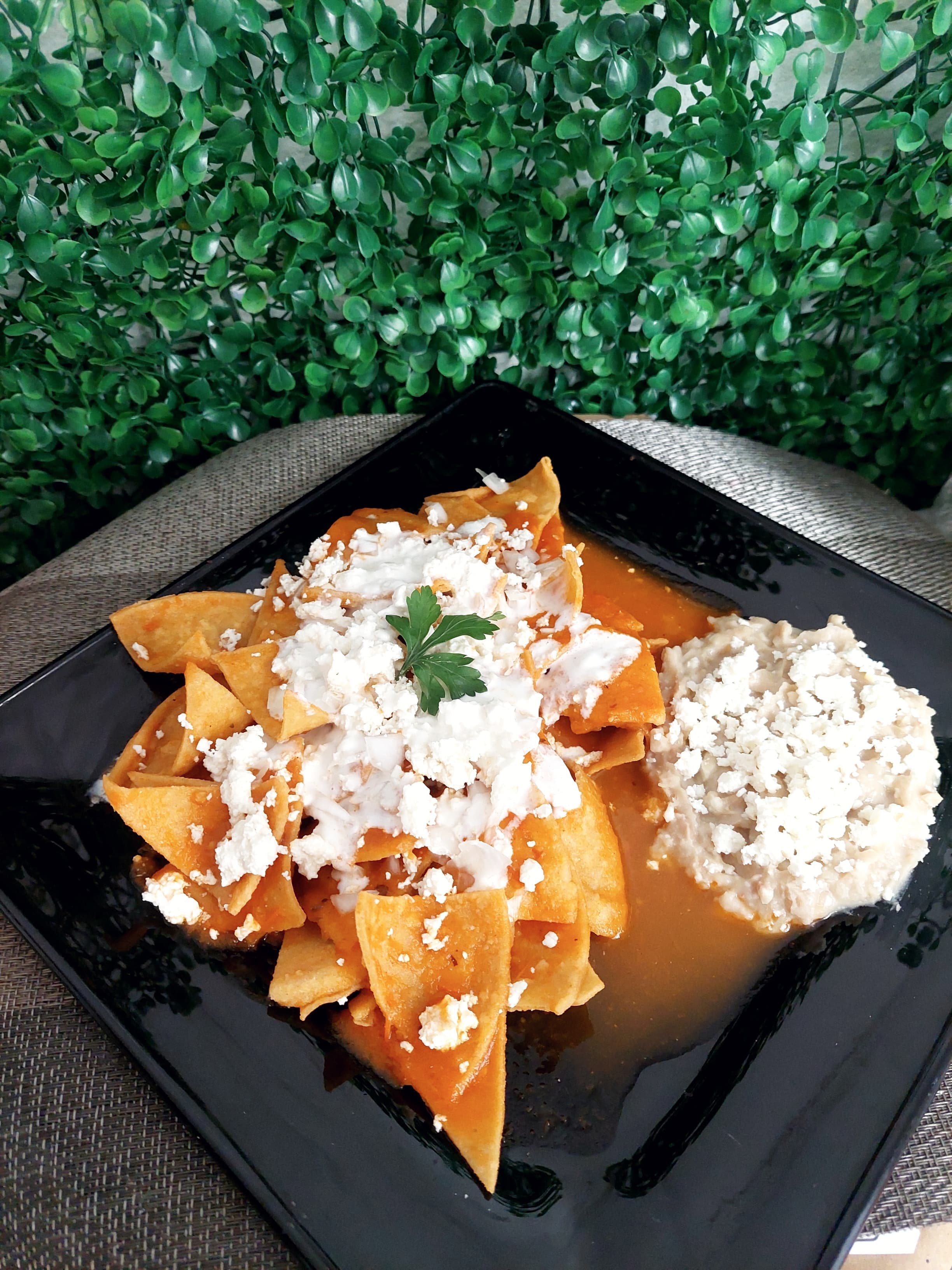 Orden de Chilaquiles Naturales