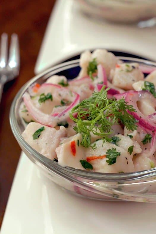 Ceviche de Pescado