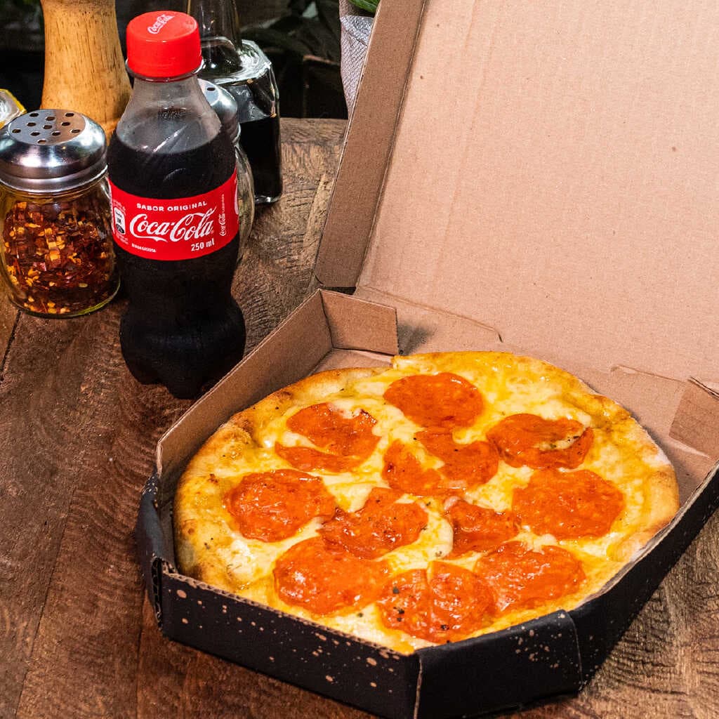 Combo Pizza Personal + Coca Cola 250 ml