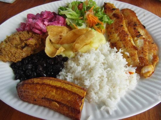 Combo Casado con Pescado  + Refresco Natural