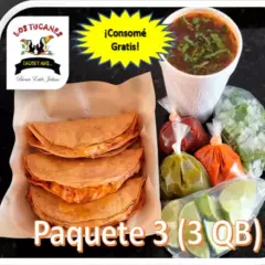 Paquete 3 (3 QB de Maiz + Consome Ch Gratis)