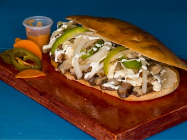 Torta de Arrachera
