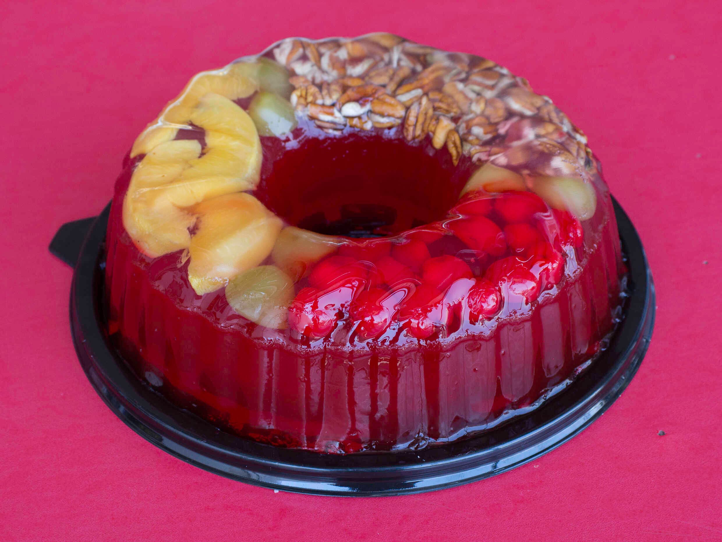 Gelatina Frutas Rosca